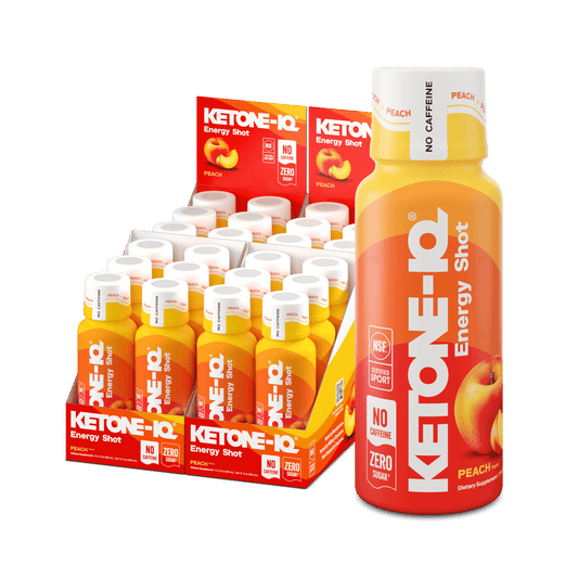 Ketone-IQ No Caffeine Shot--Peach
